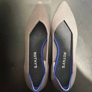 Rothy's - purple/tan point